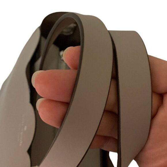 Kate Spade Mini Mina Magnolia Street Satchel Crossbody Grey Leather - Picture 9 of 11